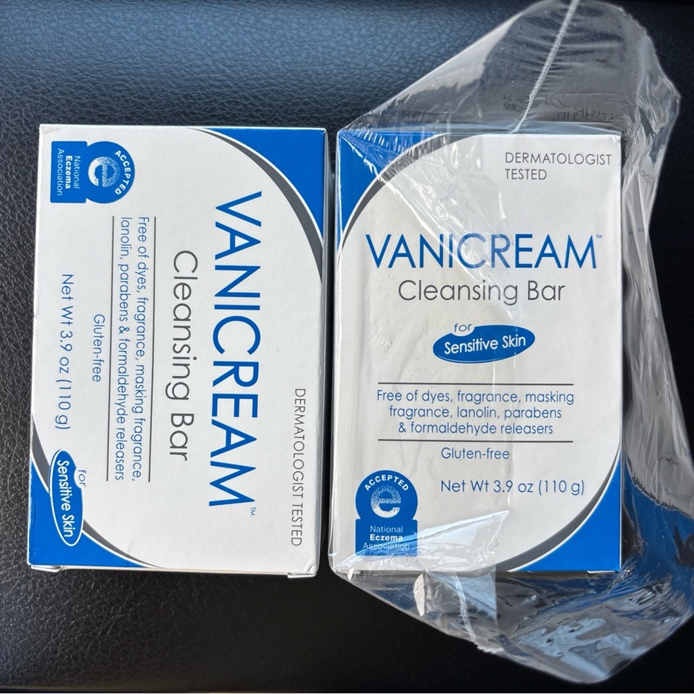 Vanicream Cleansing Bar For
NWT
Sensitive Skin, 2 Pk